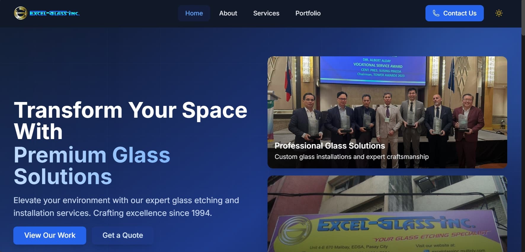 Excel Glass Inc.